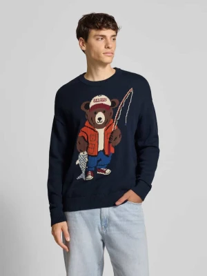 Sneakersy z nadrukiem z motywem REVIEW