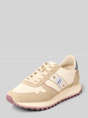 Sneakersy z naszywką z logo model ‘MILLEN’ Blauer USA