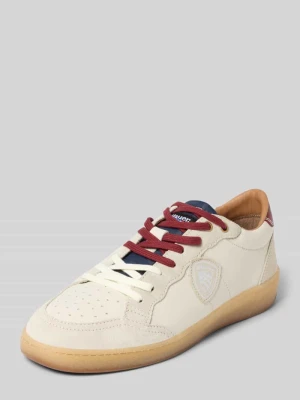 Sneakersy z naszywkami z logo model 'Murray' Blauer Usa Biały