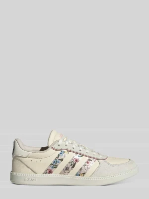 Sneakersy z naturalnej skóry bydlęcej model 'BREAKNET SLEEK' Adidas Beżowy