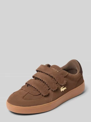 Sneakersy z naturalnej skóry bydlęcej Lacoste Biały