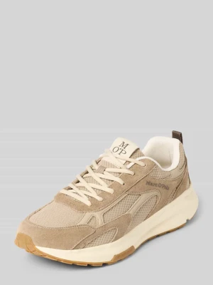 Sneakersy z naturalnej skóry bydlęcej Marc O'Polo Beżowy