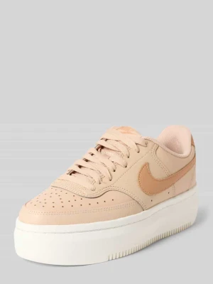Sneakersy z naturalnej skóry bydlęcej model 'ALTA' Nike Beżowy