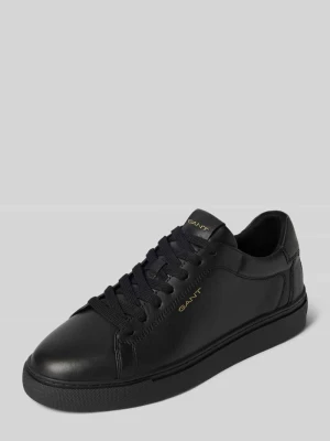 Sneakersy z naturalnej skóry bydlęcej model 'McJulien' Gant Czarny