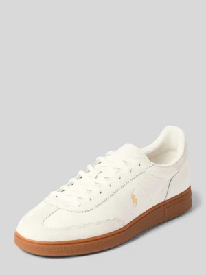 Sneakersy z naturalnej skóry bydlęcej Polo Ralph Lauren Biały