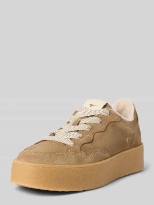 Sneakersy z naturalnej skóry bydlęcej Tamaris Koniakowy