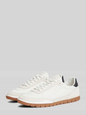 Sneakersy z naturalnej skóry bydlęcej Tommy Jeans Biały