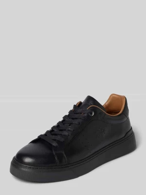 Sneakersy z naturalnej skóry La Martina Czarny