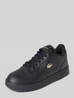 Sneakersy z naturalnej skóry Lacoste Czarny