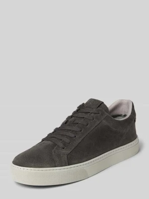 Sneakersy z naturalnej skóry model 'AGAR 3' Marc O'Polo Antracytowy