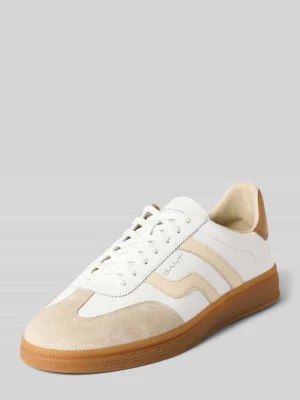 Sneakersy z naturalnej skóry model 'Cuzmo' Gant Biały