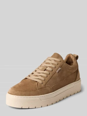 Sneakersy z naturalnej skóry model "IVAR-10" PS Poelman Beżowy