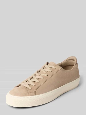 Sneakersy z naturalnej skóry model 'Kit' Garment Project Piaskowy