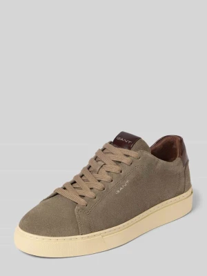 Sneakersy z naturalnej skóry model 'McJulien' Gant Średniobrązowy