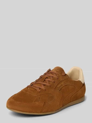 Sneakersy z naturalnej skóry model 'Sperly' Gant Koniakowy