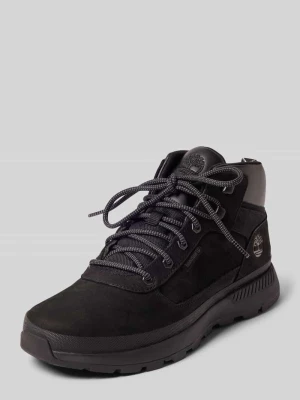 Sneakersy z naturalnej skóry model 'Trekker' Timberland Czarny