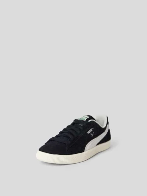 Sneakersy z naturalnej skóry Puma Czarny