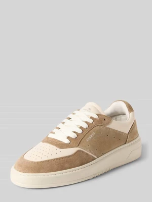Sneakersy z naturalnej skóry z detalem z logo Copenhagen Beżowy