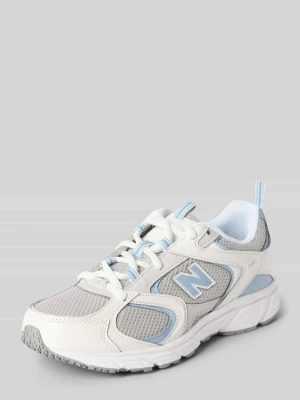 Sneakersy z obszyciem w kontrastowym kolorze New Balance