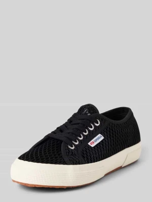 Sneakersy z półprzezroczystego materiału Superga