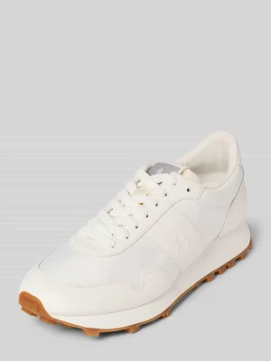 Sneakersy z profilowaną podeszwą model 'PRL TRAIL 125' Polo Ralph Lauren Biały