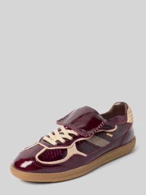 sneakersy z wiązaniem ALOHAS Bordowy