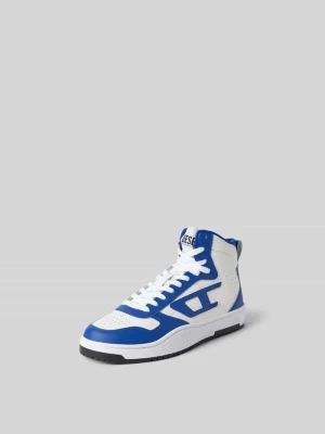 Sneakersy z wiązaniem Diesel Granatowy