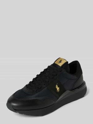 Sneakersy z Wiązaniem Model 'TRAIN 89' Polo Ralph Lauren Czarny