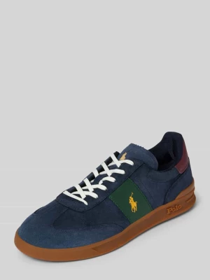 Sneakersy z wyhaftowanym logo model ‘AERA’ Polo Ralph Lauren