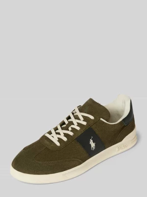 Sneakersy z wyhaftowanym logo model ‘AERA’ Polo Ralph Lauren