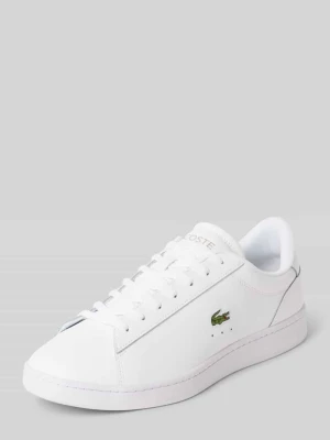 Sneakersy z wyhaftowanym logo model ‘Carnaby Set’ Lacoste