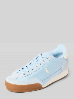 Sneakersy z wyhaftowanym logo model ‘Hester’ Polo Ralph Lauren