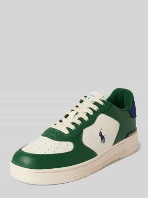 Sneakersy z wyhaftowanym logo model ‘MASTERS’ Polo Ralph Lauren