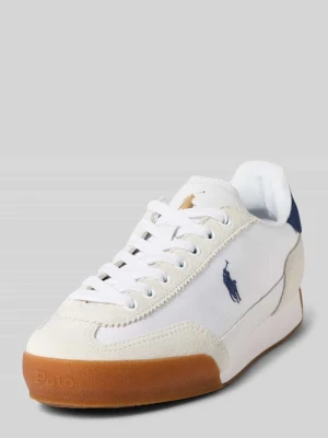 Sneakersy z wyhaftowanym logo Polo Ralph Lauren