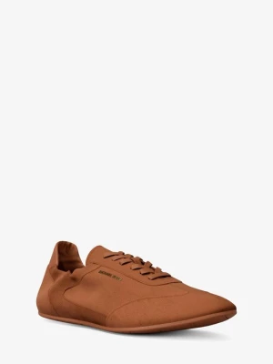 Sneakersy zamszowe Archer Michael Kors BRĄZOWY (Brązowy)