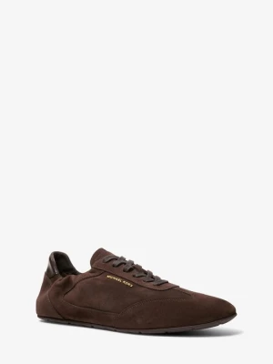 Sneakersy zamszowe Archer Michael Kors CZEKOLADOWY (Brązowy)
