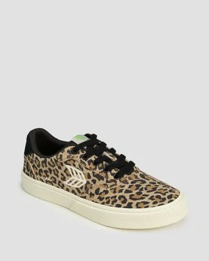Sneakersy Zamszowe Damskie Cariuma Naioca Leopard Print Suede