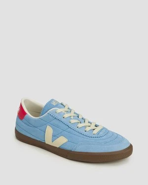 Sneakersy Zamszowe Damskie Veja Panenka Niebieskie