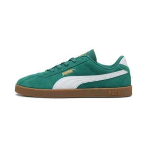 Sneakersy zamszowe unisex PUMA Club II, Buty, Zielony,