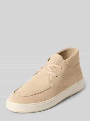 Sneakersy ze skóry model 'Jiro Gio II' Nubikk Beżowy