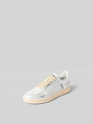 Sneakersy ze skóry naturalnej Dsquared2 Biały