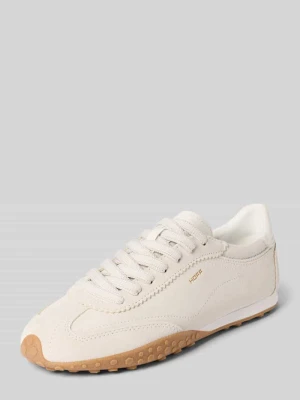 Sneakersy ze skóry naturalnej z detalem z logo model ‘Bridge’ HOFF