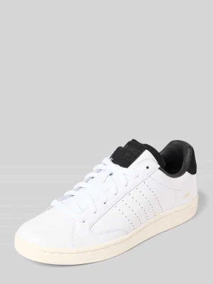 Sneakersy ze skóry naturalnej z naszywką z logo model ‘Lozan’ K-SWISS
