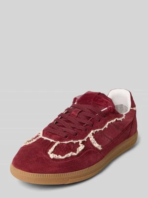 Sneakersy ze skóry naturalnej z obszyciem falbanami ALOHAS