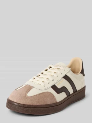 Sneakersy ze skóry naturalnej z wytłoczonym logo model ‘Cuzima’ Gant
