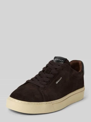 Sneakersy ze skóry naturalnej z wytłoczonym logo model ‘Julien’ Gant