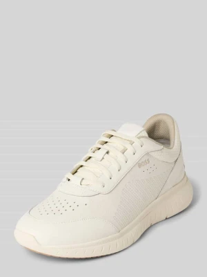 Sneakersy ze skóry powlekanej model ‘TITANIS RUNN’ Boss
