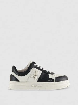 Sneakersy ze skóry w bloki kolorów PATRIZIA PEPE