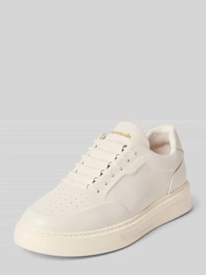 Sneakersy ze skóry z detal z logo Barracuda