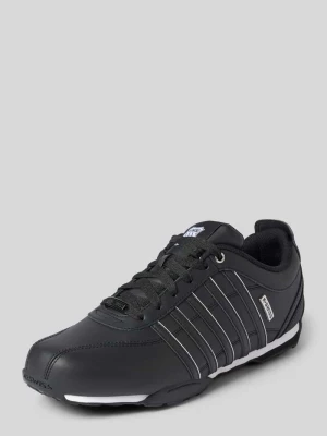 Sneakersy ze skóry z detale z logo model 'Arvee 1.5' K-swiss Czarny